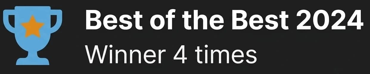 Best of the Best 2024, winner 4 times